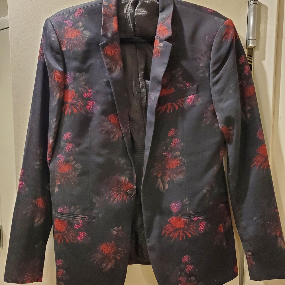 River Island two piece floral suit